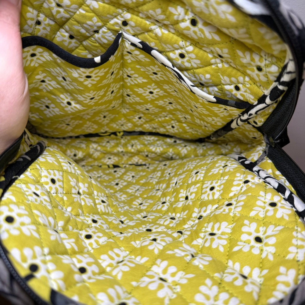 Vera Bradley Women's Quilted Baroque Floral Print Small Backpack - Picture 7 of 9